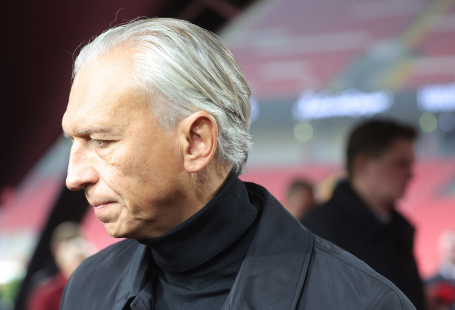 Президент РФС Александр Дюков на церемонии прощания с олимпийским чемпионом Никитой Симоняном