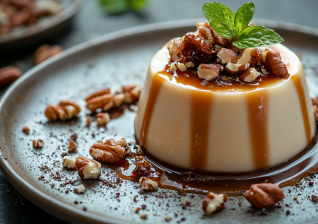 Ряженку и кофе превращаю в крутейший десерт: шедевральная панакота с нежным топингом за 15 минут