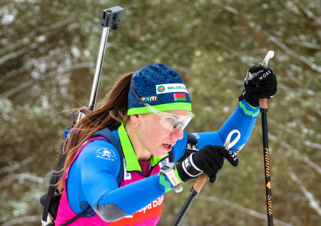 Первую гонку Кубка России по биатлону выиграла иностранка