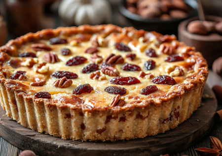 Сладкий пирог с сухофруктами: готовим душевную выпечку для уютного чаепития