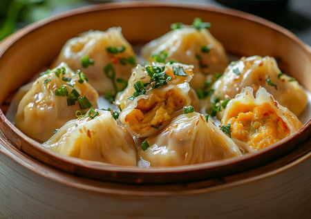 Манты с такой начинкой покоряют — сочная, яркая и мегаполезная: топ-блюдо для семейного ужина