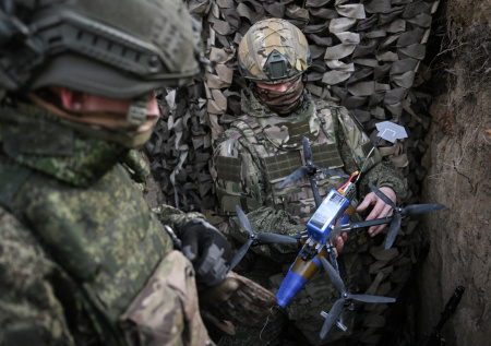 Ликвидация окруженных сил ВСУ под Купянском попала на видео