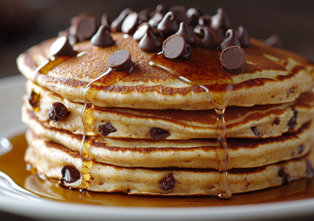 Оладьи «Два шоколада» за 15 минут: простой рецепт на ряженке с какао — вкусный и полезный завтрак