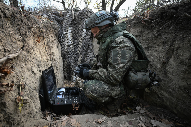 Боевая работа расчета БПЛА группировки «Центр»