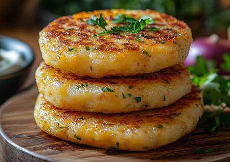 Достаю картофель и фарш — зразы не нужны! Пеку картофельные котлеты с сыром. Нежнее и сочнее мясных