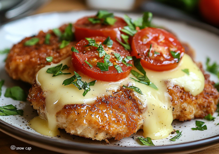 Не бойтесь делать куриные отбивные, это просто: рецепт во вкусной панировке и с сырным соусом