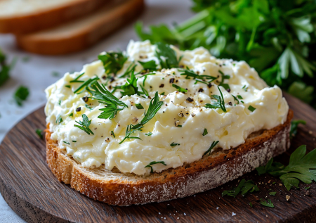 Плавленым сыркам нет! Готовлю творожный крем с зеленью — вкусно на бутерброды и на крекеры