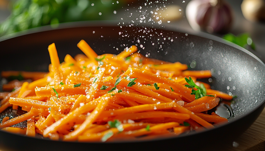 Как приготовить гарнир из моркови