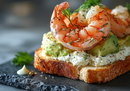 Сама нежность: праздничные канапе с креветками за 20 минут