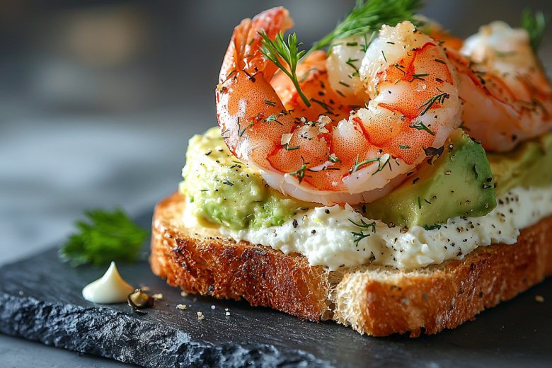 Сама нежность: праздничные канапе с креветками за 20 минут