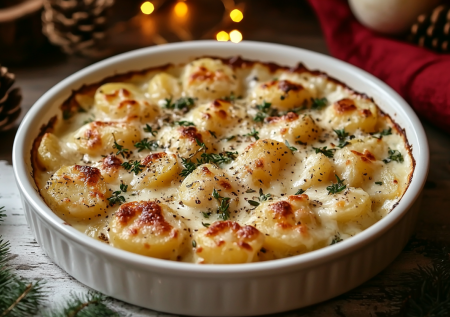 Сливочно-чесночная картошка для праздничного стола: дополнит мясо, курицу и рыбу на Новый год