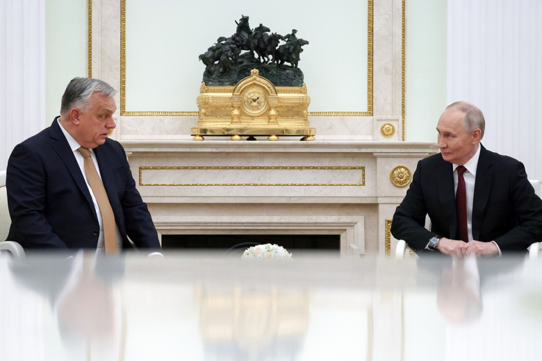 Владимир Путин и Виктор Орбан