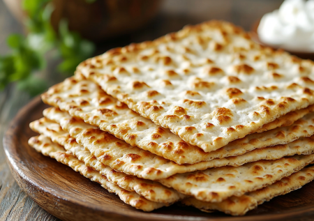 Магазинный батон больше не покупаю. Готовлю еврейскую мацу: пресные лепешки за 10 минут. Мука и вода — минимум ингредиентов