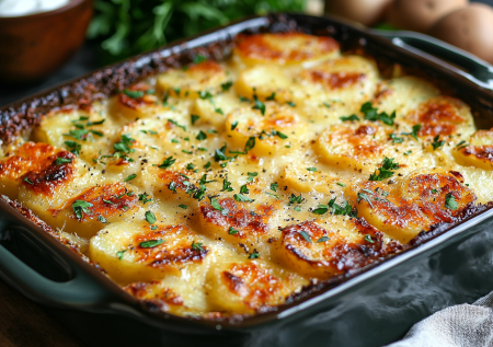 Шницелю бойкот! Пеку грузинскую аджарскую запеканку — хрустящая корочка и нежная начинка: нужны картошка, сыр  и хмели-сунели