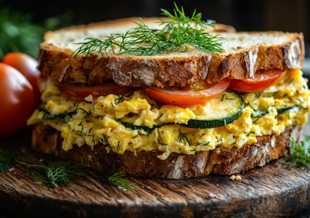 Надоевшую яичницу больше не делаю: готовлю обалденный скрамбл со сливками — подаю на поджаристом хлебе