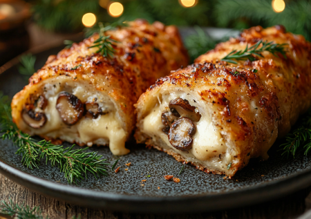 Кордон блю с грибами: с этим рецептом сухая грудка останется в прошлом — изумительное горячее