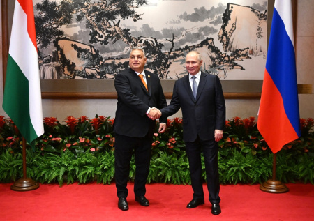 Раскрыт состав участников переговоров Путина с Орбаном