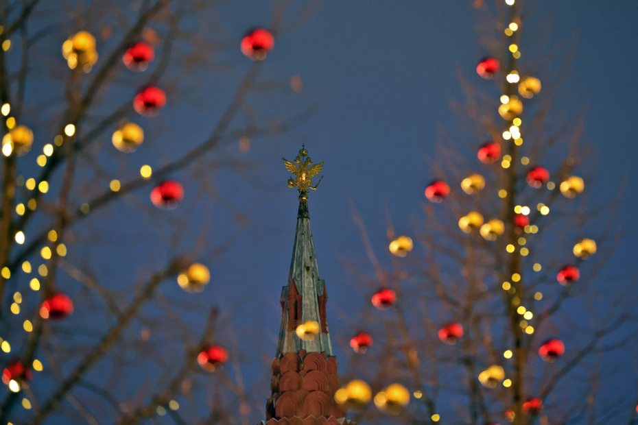 Украшение Москвы к Новому году