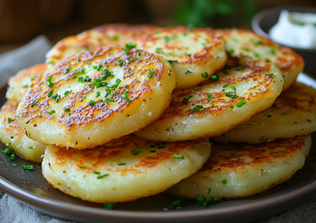 Вкусные картофельные оладьи: гениальный рецепт из остатков пюре