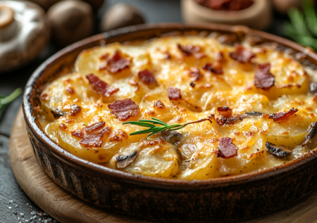 Картофельная запеканка с копченой грудинкой: мой топ-рецепт сытного блюда для семейного ужина