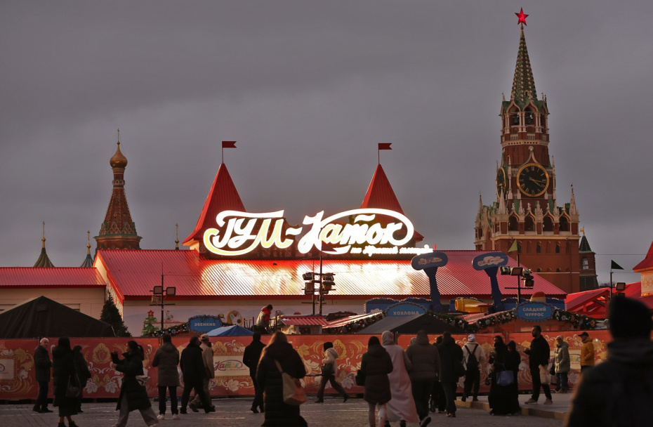 Украшение Москвы к Новому году