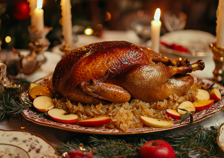 Запеченная утка с квашеной капустой в духовке: сочное мясо с хрустящей корочкой на Новый год