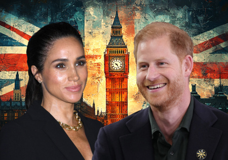 Королевская семья Британии: новости, как Гарри преследовал Меган в Сети