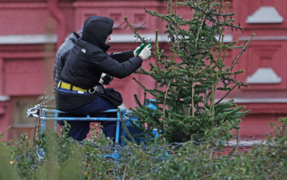 Украшение Москвы к Новому году