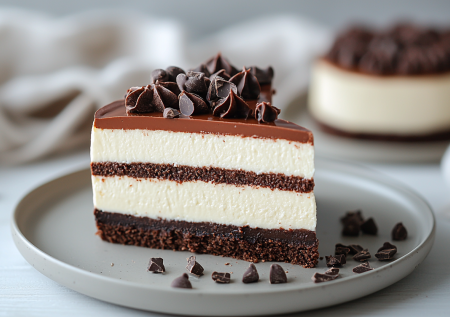 Дуэт шоколада и ванили — этот чизкейк нас покорил: готовится 15 минут, а вкус — фантастика