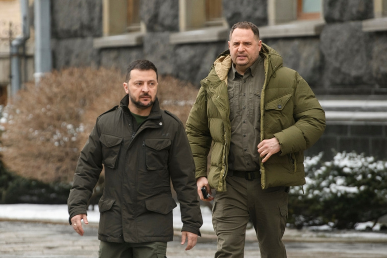 Владимир Зеленский и Андрей Ермак