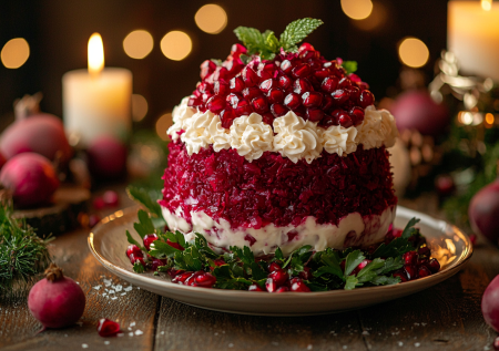 Салат «Красное платье» для встречи года Огненной Лошади: вкуснота и красота из обычных продуктов