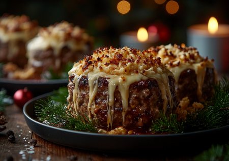 Беру плавленый сыр и готовлю свинину на праздники: с такой шапочкой мясо будет суперсочным