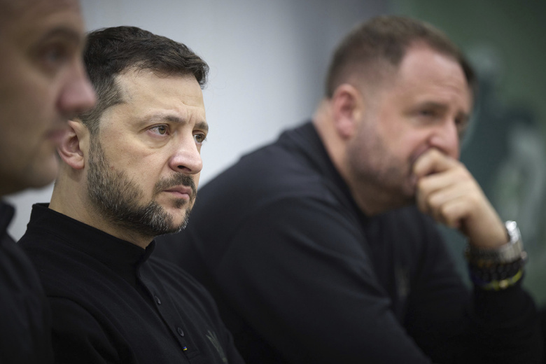 Владимир Зеленский и Андрей Ермак