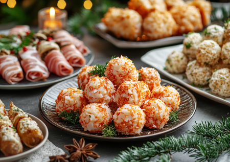 Три закуски из одной основы: сырно-чесночные вкусняшки на Новый год без больших трат