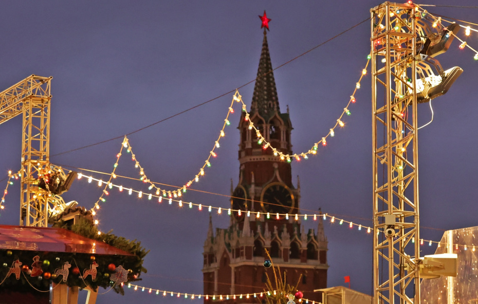 Украшение Москвы к Новому году