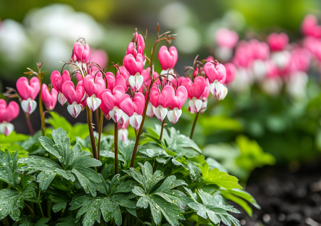Посадите это «разбитое сердце» — и каждую весну сад будет наполняться россыпью розовых и белых цветов