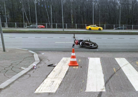 Подросток на питбайке пострадал в ДТП с автомобилем