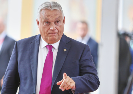 Орбан выбрал сало и блины с икрой для ужина в Москве