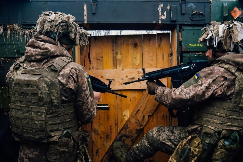 Военнослужащие ВСУ