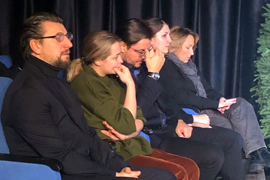 Церемония прощания с Всеволодом Шиловским Московском театре Всеволода Шиловского в Москве