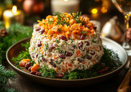 Съедается за минуту, готовится — за пять: салат на все случаи жизни — и на ужин, и на Новый год