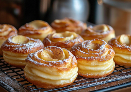 Беру корицу и яблоки — шарлотка отдыхает! Готовлю пончики по-немецки: воздушные облака за 30 минут