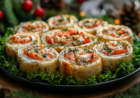 Запеченная закуска с крабовыми палочками на праздничный стол: вкуснятина с чесночком без трат