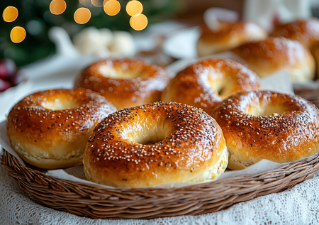 Творожные бублики с высоким содержанием белка и кальция: для завтрака, перекуса или легкого ужина