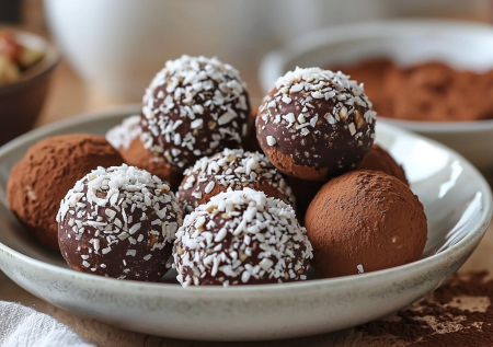 Рафаэлло не нужны! Готовлю мексиканские шарики мокко: кофе, шоколад и никакой духовки