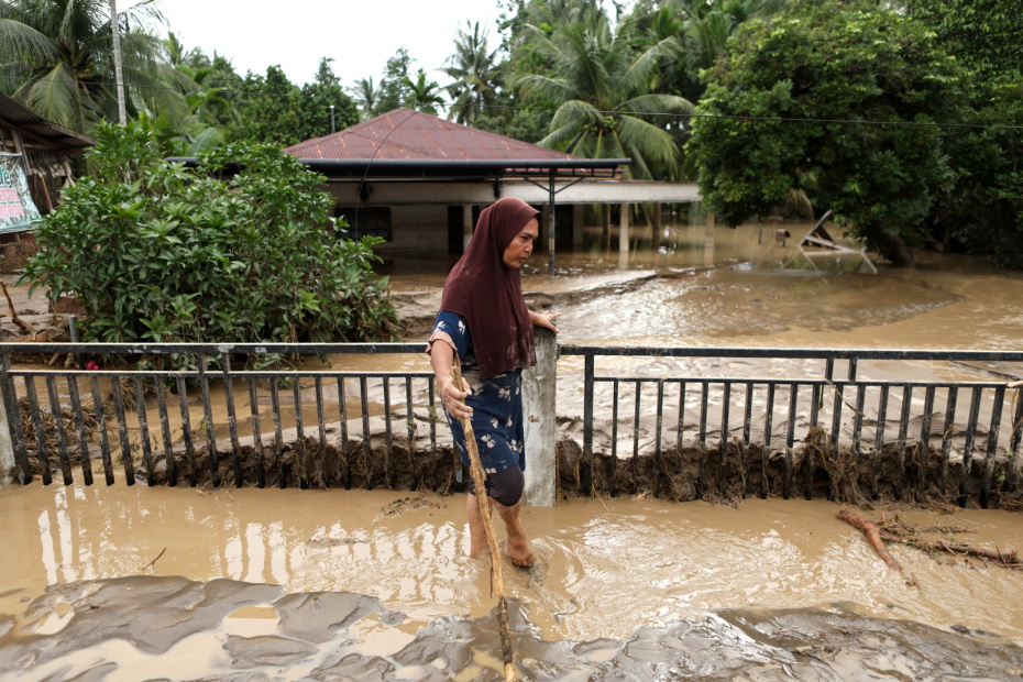 Оползни, Западная Суматра, Северная Суматра, Индонезия