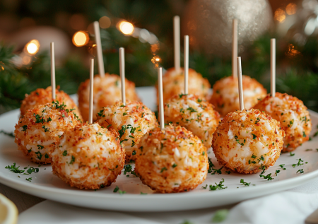 Чупа-чупсы из крабовых палочек на праздничный стол: скинули все в блендер, измельчили — и готово