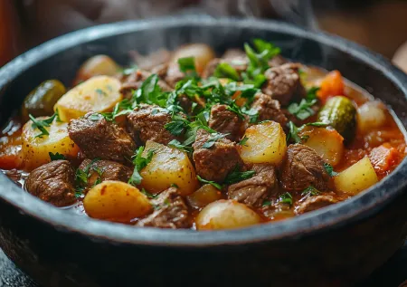 Азу по-татарски: готовим на Новый год вкуснейшее восточное рагу!