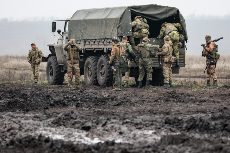 Военнослужащие ВС РФ в зоне СВО