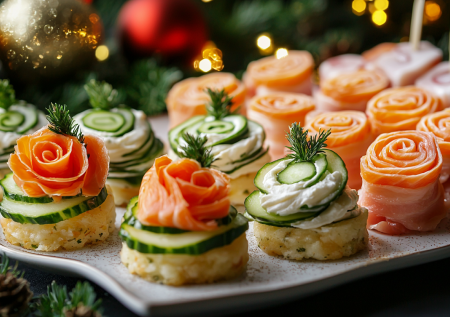 До прихода гостей час? Без паники — три закуски на Новый год за 30 минут: изысканно, быстро, безумно вкусно!